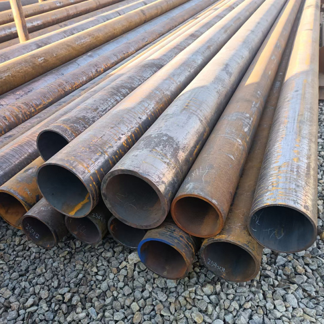 Cold Drawn ASTM A333 Grade 6 DN100 SCH 80 6m Length Low Temperature Carbon Steel Seamless Round Pipe