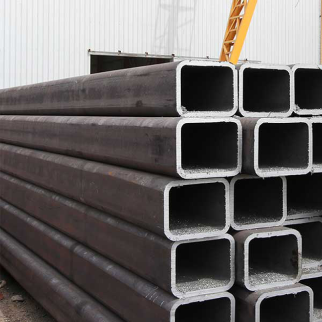 ERW DIN 2395 550mmx550mm Wall Thickness 22mm Length 10m Carbon Steel Welded Square Pipe