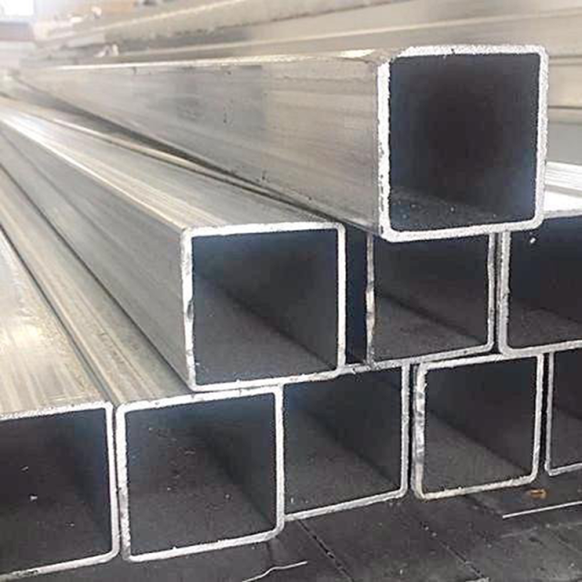 SMLS EN 10210 S355J2H 100mmx200mm Wall Thickness 6mm Length 12m Carbon Steel Seamless Rectangular Pipe