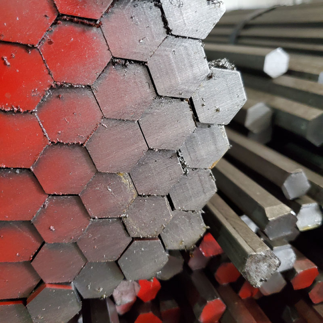 Hot Rolled ASTM A108 12L14 22mm Across Flats 6m Length Free Cutting Carbon Steel Hexagonal Bar