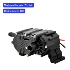 24V DC High Pressure Electric Brushless Chiller Pump For Cool Or Hot Water Circulating
