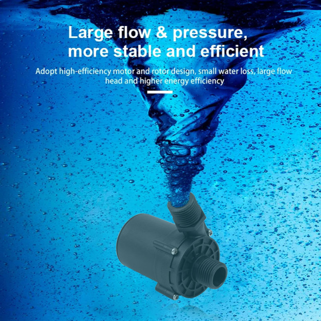 High Temperature, Acid, Alkali and Milk Corrosion Resistant 24V Miniature Brushless DC Water Pump