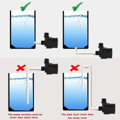 Factory Direct Sale Brushless DC Centrifugal 24V Mini Water Pump for Solar Fountain Fish Tank
