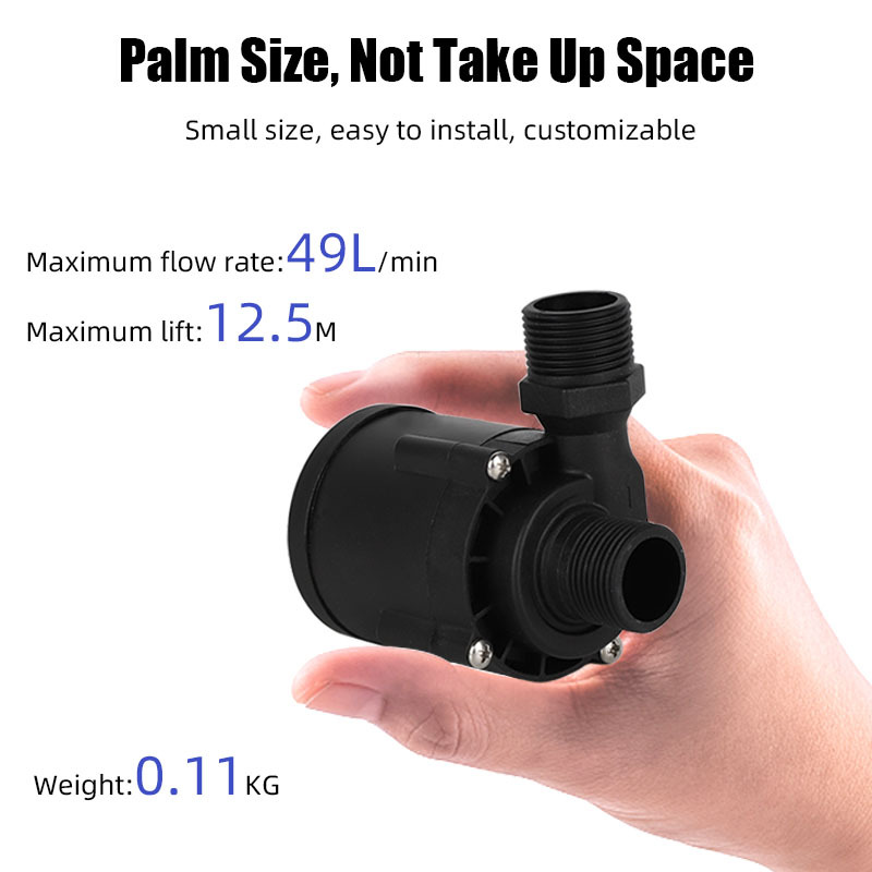 Factory Direct Sale Brushless DC Centrifugal 24V Mini Water Pump for Solar Fountain Fish Tank
