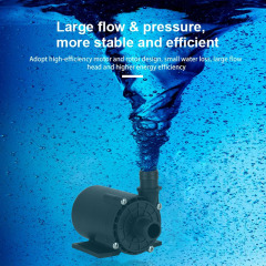 High Pressure 12V 24V 28L/min Micro Mini DC Electric Brushless Water Pump
