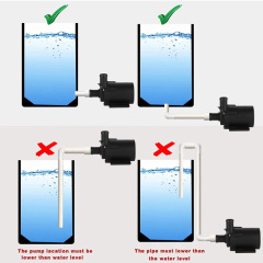 High Flow Water-cooled Cycle Boosting And Water Shortage Protection Speed Regulation DC Brushless Pump