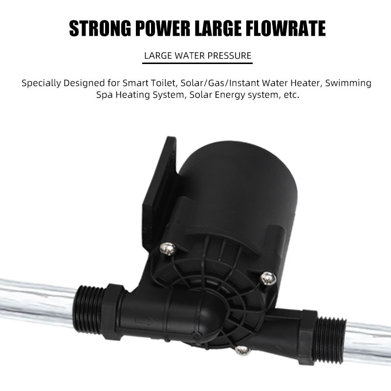 Small Water Pump DC 12V 24V Brushless Motor Water Circulation Solar Water Pumps