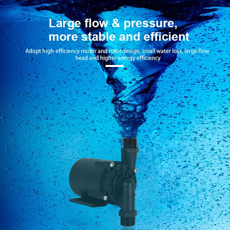 Small Water Pump DC 12V 24V Brushless Motor Water Circulation Solar Water Pumps