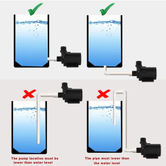 High Pressure 12V 24V 49L/min Micrc DC Electric Brushless Water Pump