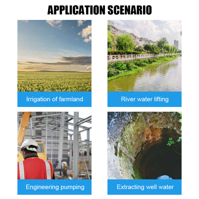 Corrosion Resistance Fountain Irrigation Borehole Submersible Pump Deep Well Water Pumps
