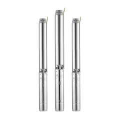 High Efficiency 4 Inch Stainless Steel 10HP 7.5KW Electric Submersible Deep Well Water Pump