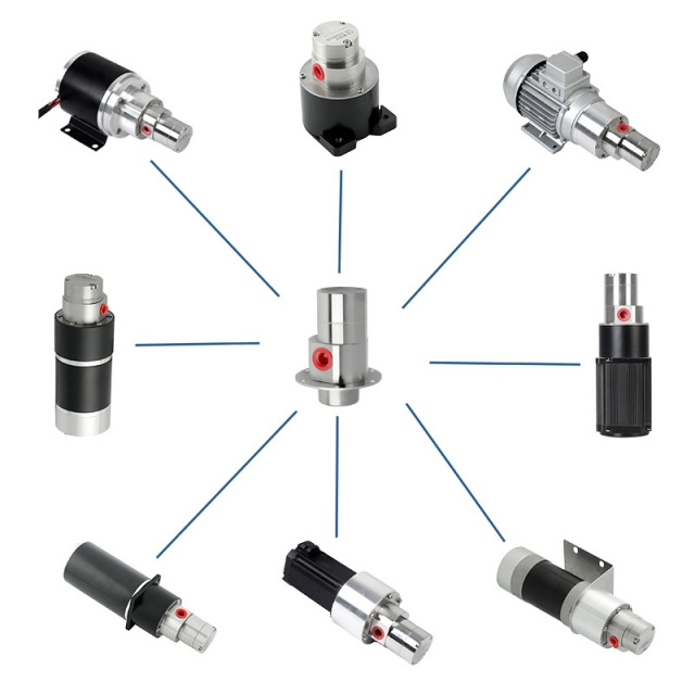 Good Sealing Industry Chemical Measurement Micro Magnetic Gear Pump