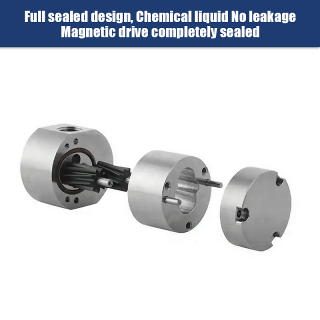 Inkjet Printer Printing Machine Gear Pumps 316L Stainless Steel Micro Magnetic Pump