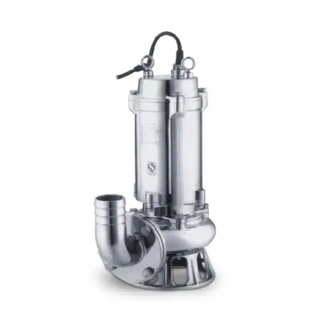 Stainless Steel 316 Centrifugal Sewage Pump Anti-corrision Submersible Sweage Treatment Plants Sump Tank Pump