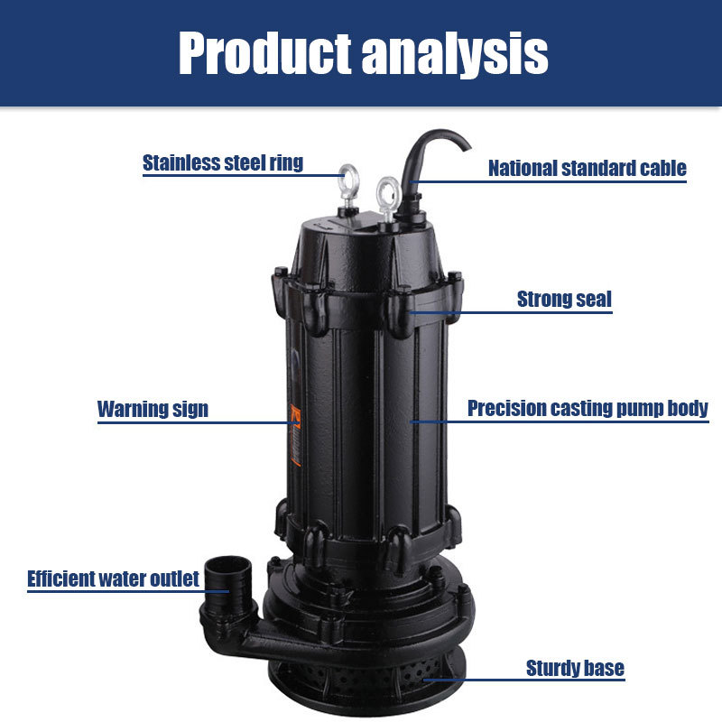 Stainless Steel Submersible Sewage Pump