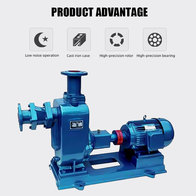 Electric Self Priming Water Pump For Chemical Petroleum Sewage Engineering
