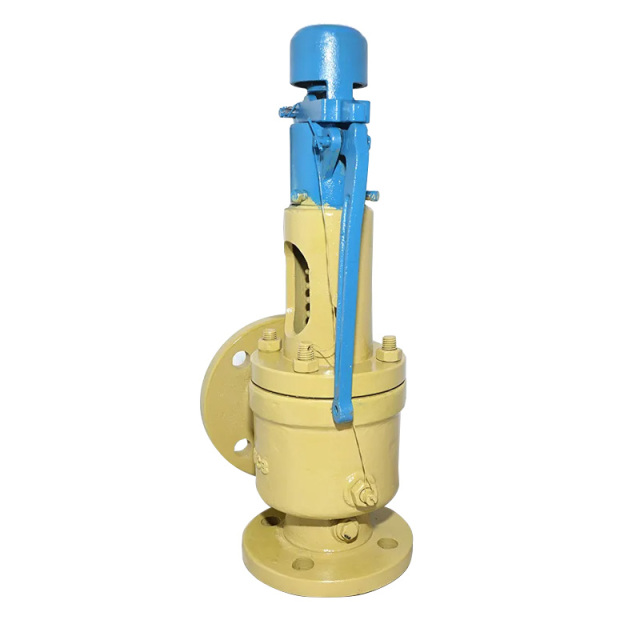 Carbon Steel Pressure Relief Valves Water Air Steam Oil Boiler Spring Loaded Flange Safety Valve