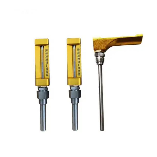 Copper Sheathed Metal Sheathed Thermometers For Industrial Boiler Pipelines