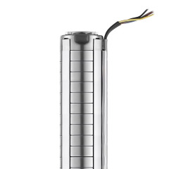 Wearable Anticorosive Stainless Steel AlSI304 10 HP Deep Well Pumps Borehole Submersible Water Pump