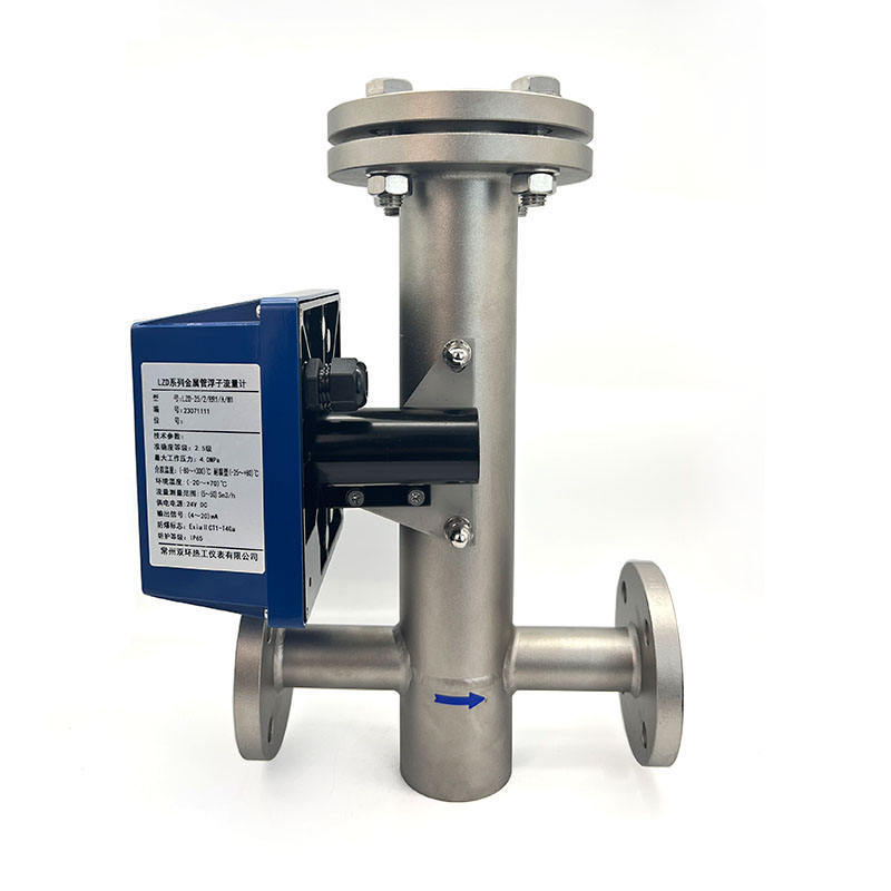 Flange Pointer Remote Transmission Gas Liquid Rotor Stainless Steel Metal Tube Float Flowmeter