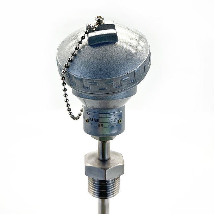 Custom Waterproof Temperature Sensor Probe Thread Connection Explosion Proof Thermocouple