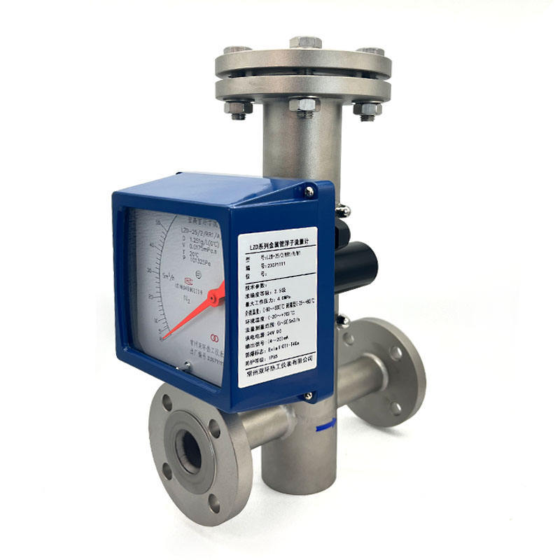 Flange Pointer Remote Transmission Gas Liquid Rotor Stainless Steel Metal Tube Float Flowmeter