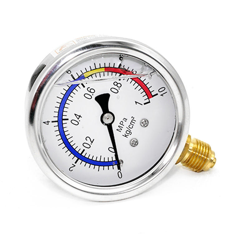 60mm Durable Material Stable Stainless Steel Pressure Gauge