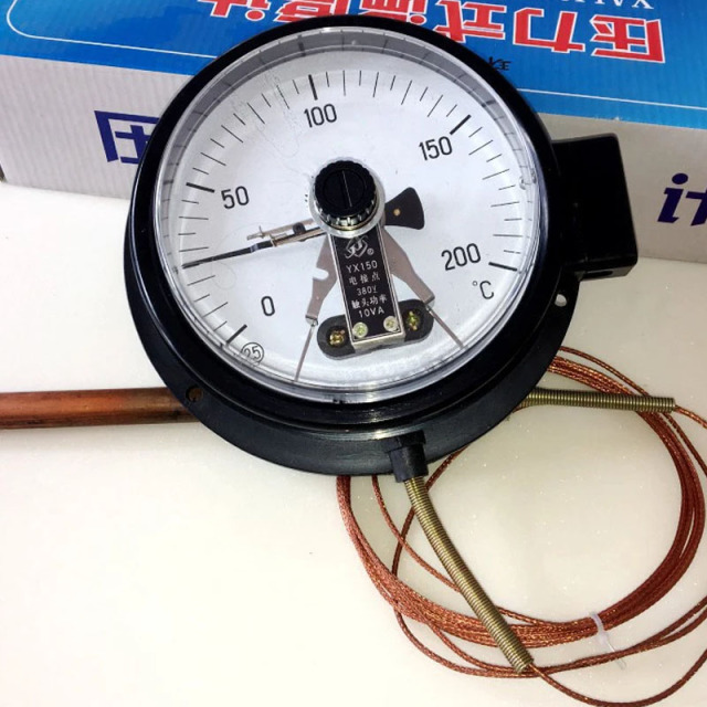 Industrial Temperature Measuring Bimetal Thermometer For Industrial Boiler Thermometer