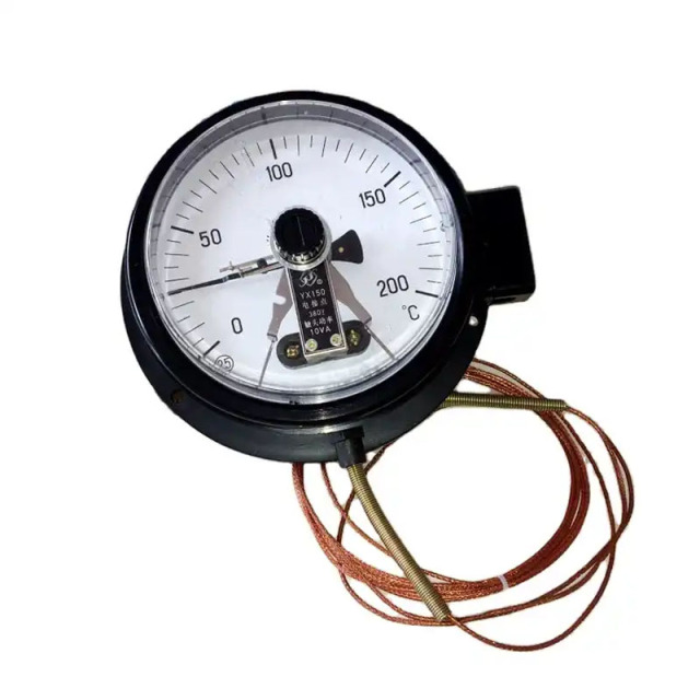 Industrial Temperature Measuring Bimetal Thermometer For Industrial Boiler Thermometer