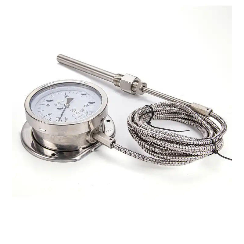 Stainless Steel Liquid Pressure Type Thermal Resistance Remote Transmission Thermometer