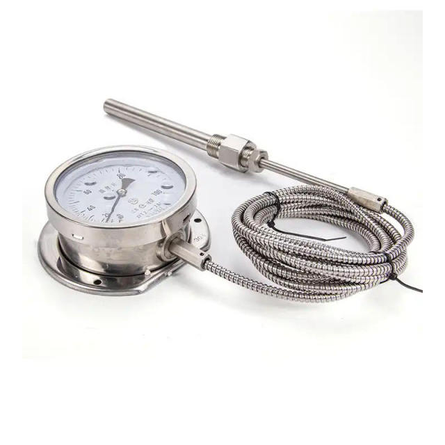 Stainless Steel Liquid Pressure Type Thermal Resistance Remote Transmission Thermometer