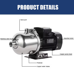 Powerful Copper Wire Motor Large Flow Self-priming Pump For Tap Water Pressuriza Tion