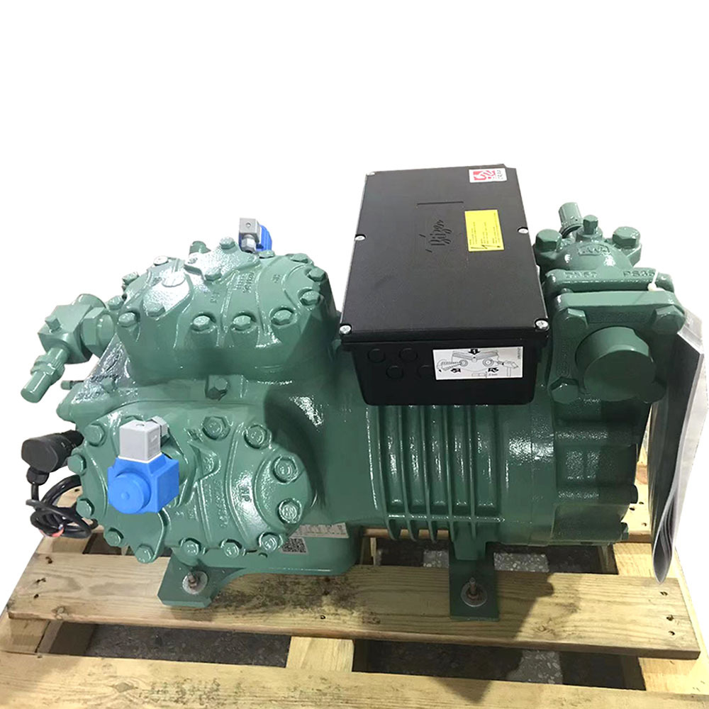 Original semi hermetic reciprocating piston refrigeration Bitzer ac compressor
