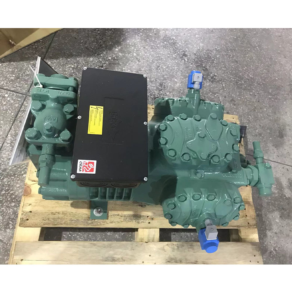 Original semi hermetic reciprocating piston refrigeration Bitzer ac compressor