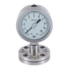 Stainless Steel Diaphragm Pressure Gauge And Liquid Pressure Gauge Manometer