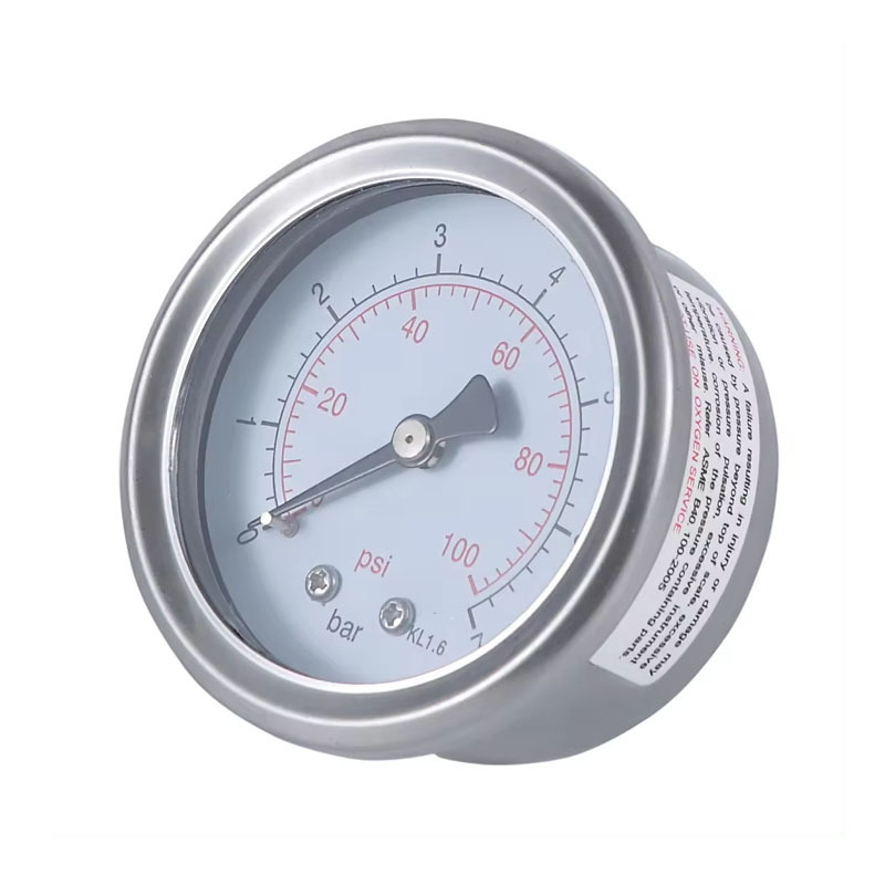 Stainless Steel Oil Free Pressure Gauge Manometer