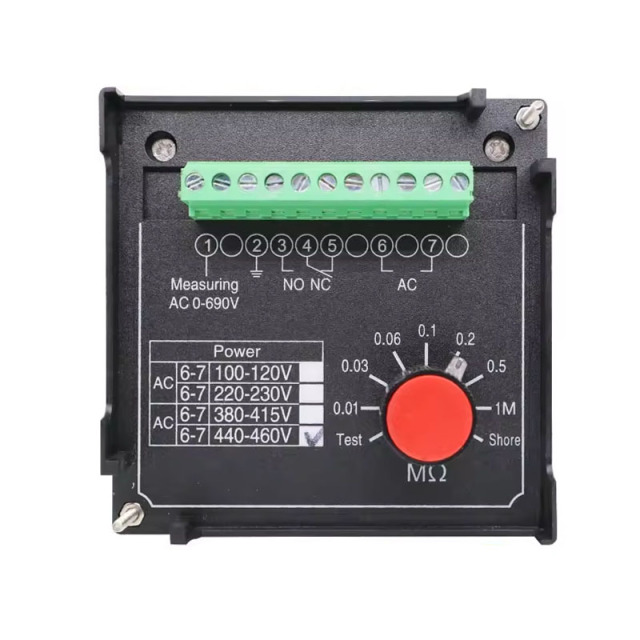 Marine AC Insulation Meter Digital Detect AC Ammeter