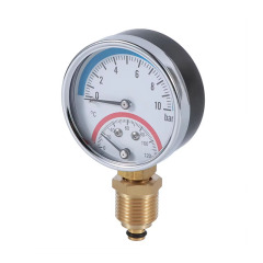 Bimetallic Pressure Gauge And Temperature Pressure Gauge