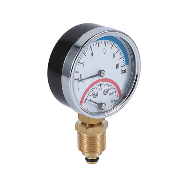 Bimetallic Pressure Gauge And Temperature Pressure Gauge