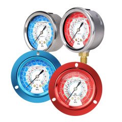 Liquid Oil Filled Pressure Gauge And Compound Gauge
