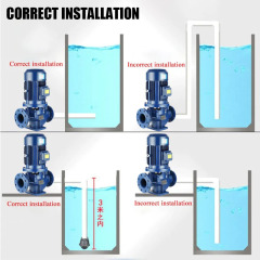 Vertical Booster Pump and Water Circulation Electric Centrifugal Pump