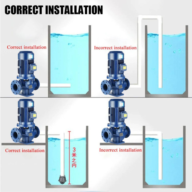 Vertical Booster Pump and Water Circulation Electric Centrifugal Pump