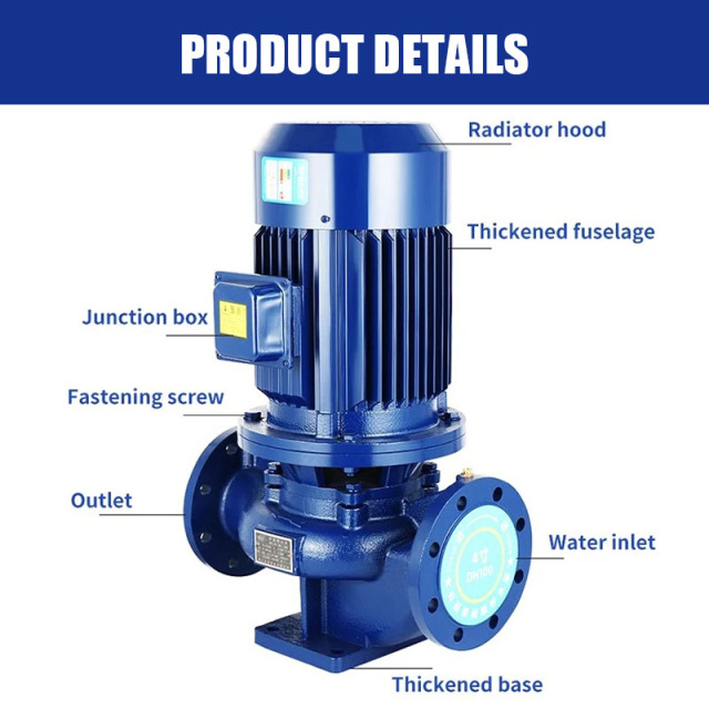 Vertical Booster Pump and Water Circulation Electric Centrifugal Pump