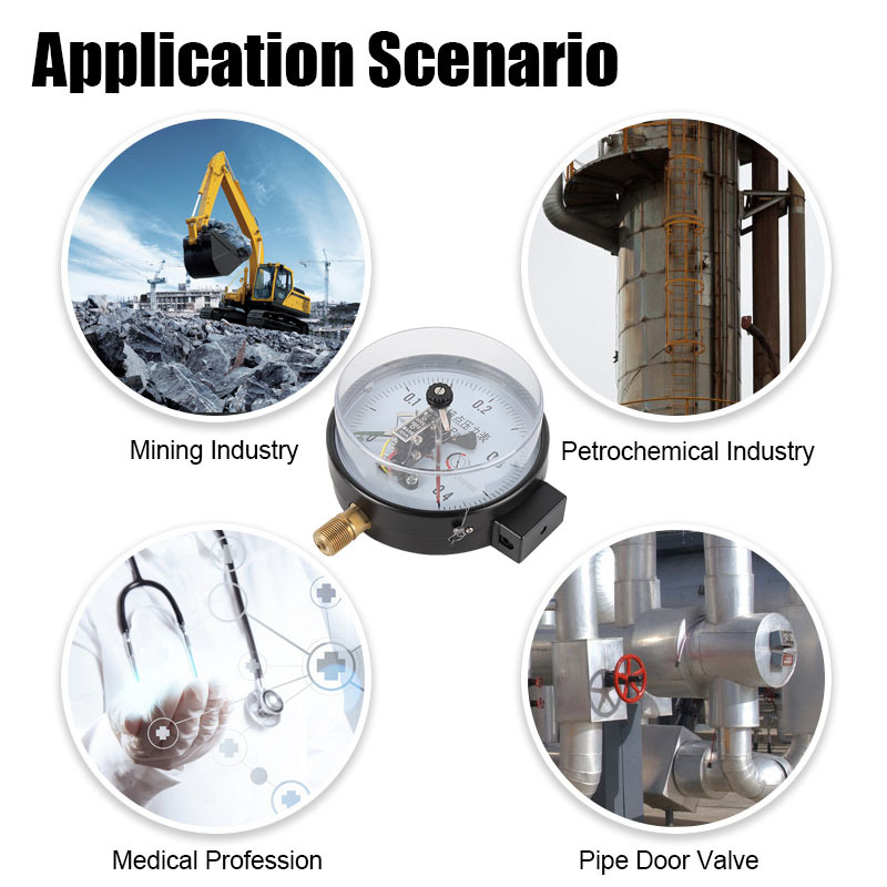 Vacuum Pressure Gauge And Contact Pressure Gauge