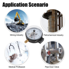 Vacuum Pressure Gauge And Contact Pressure Gauge