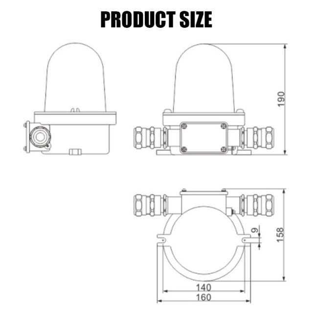 Marine Stern Light or Navigation Light and Marine LED Light