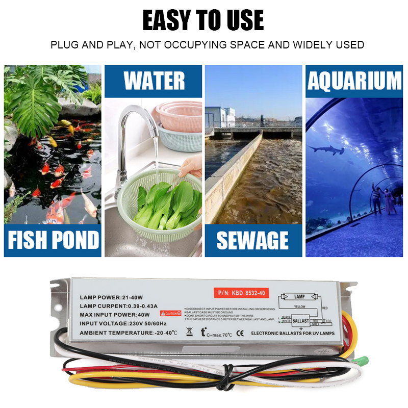 Marine Electronic Ballasts For UV Lamp