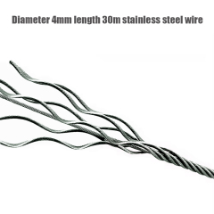 Marine Safety Wire Rope Durable Flame Fire-resistant Wire Rope