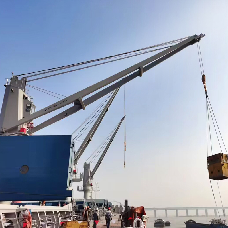 Marine Deck Cranes or Ship Deck Cranes