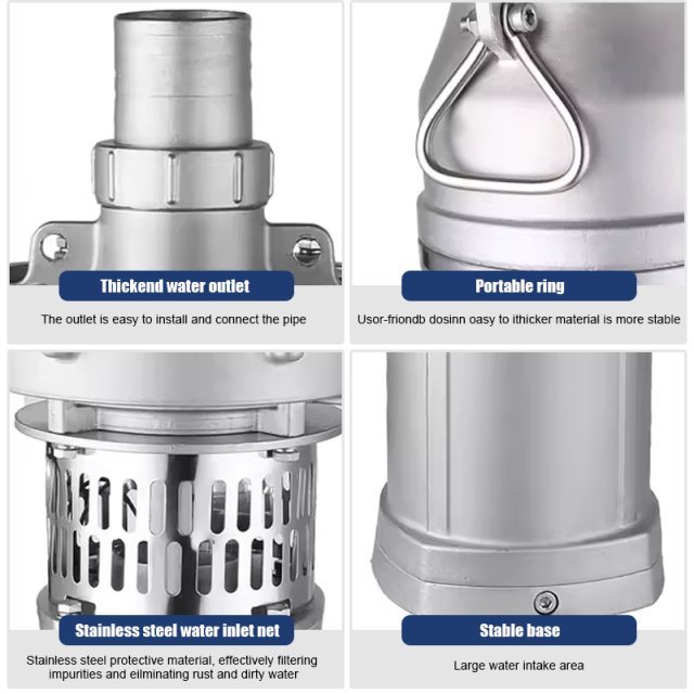 Submersible Pumps and Irrigation Submersible Pumps